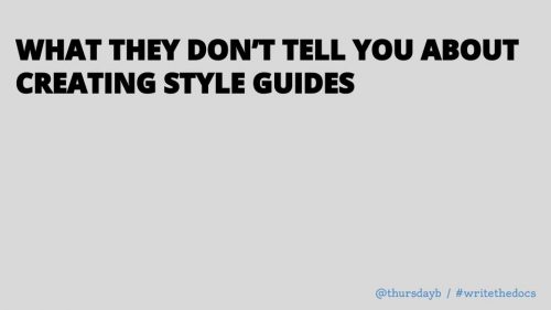 What they don't tell you about creating style guides