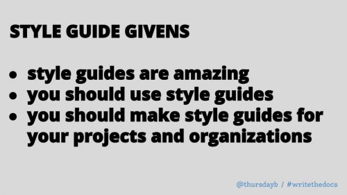 STYLE GUIDE GIVENS style guides are amazing you should use style guides you should make style guides for your projects and organizations